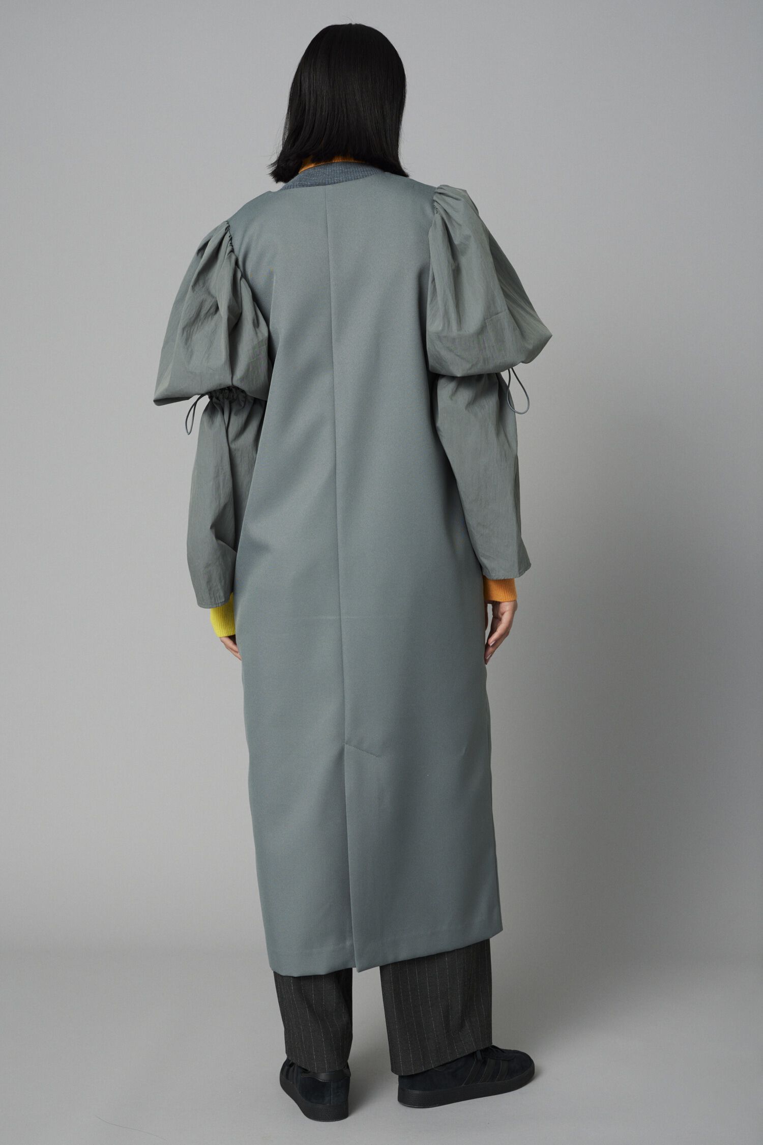 HeRIN.CYE「Balloon sleeve dress coat」|ワンピース|