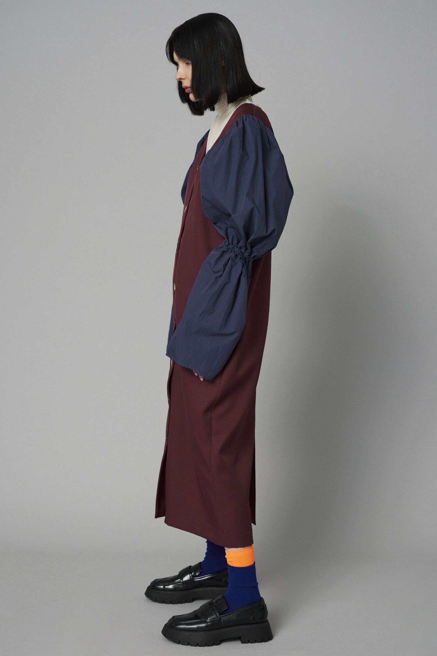 HeRIN.CYE「Balloon sleeve dress coat」|ワンピース|