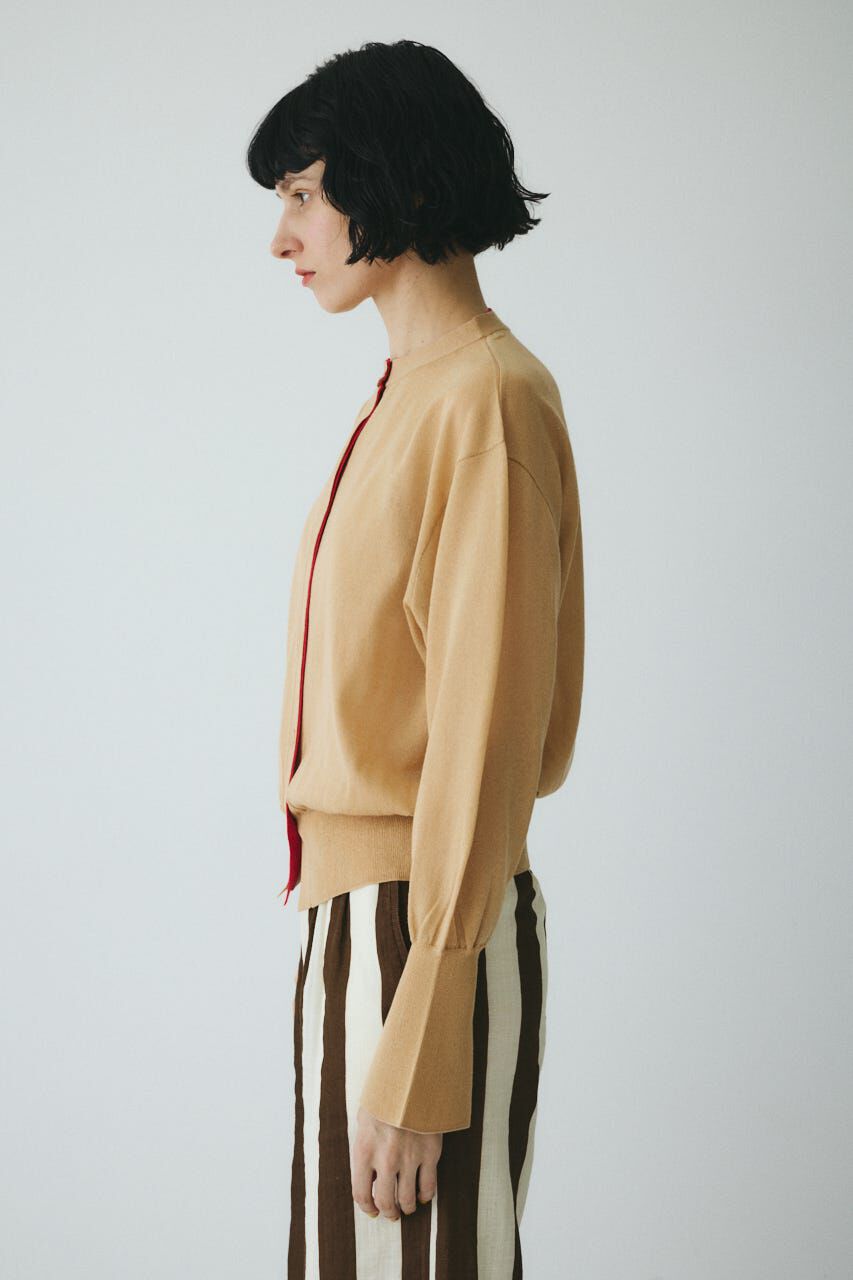 HeRIN.CYE「Double end cardigan」|カーディガン|