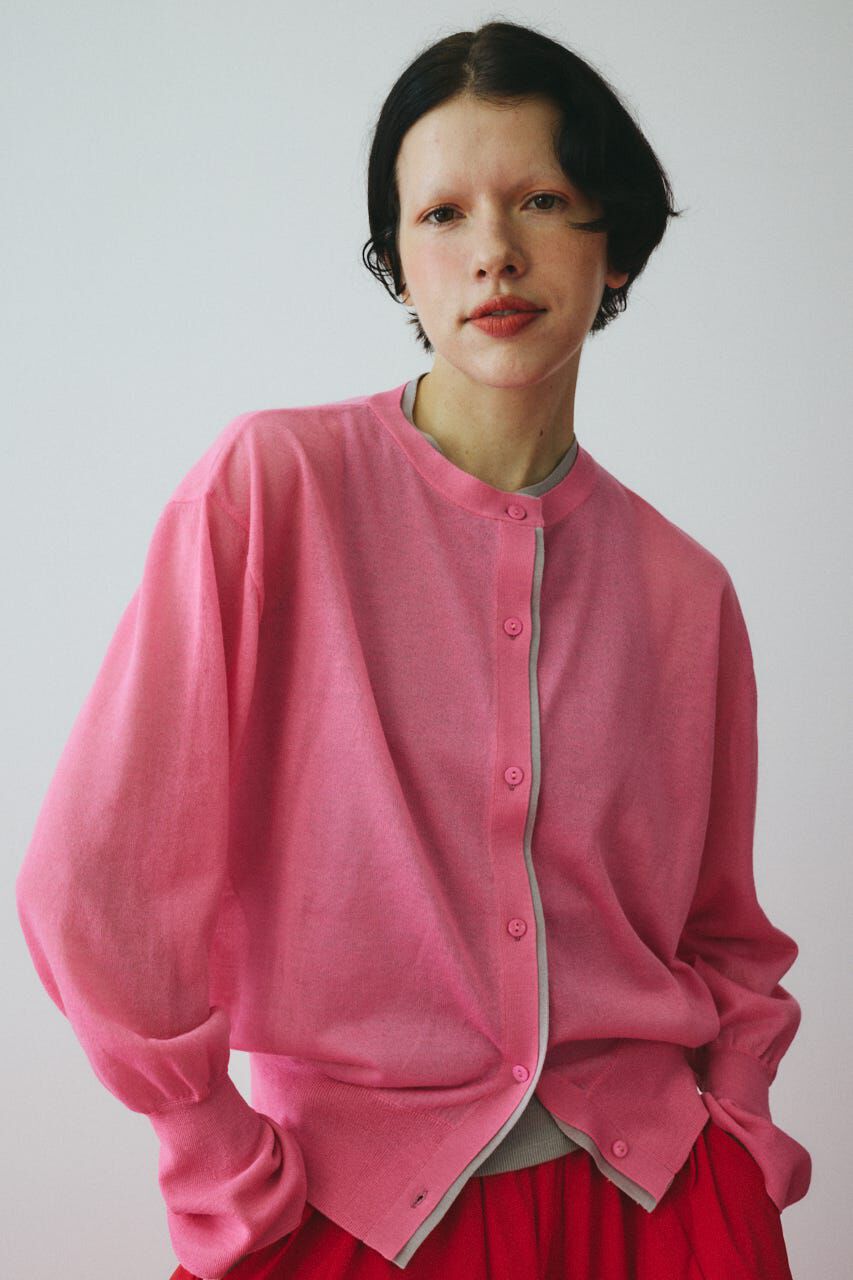 HeRIN.CYE「Double end cardigan」|カーディガン|PNK