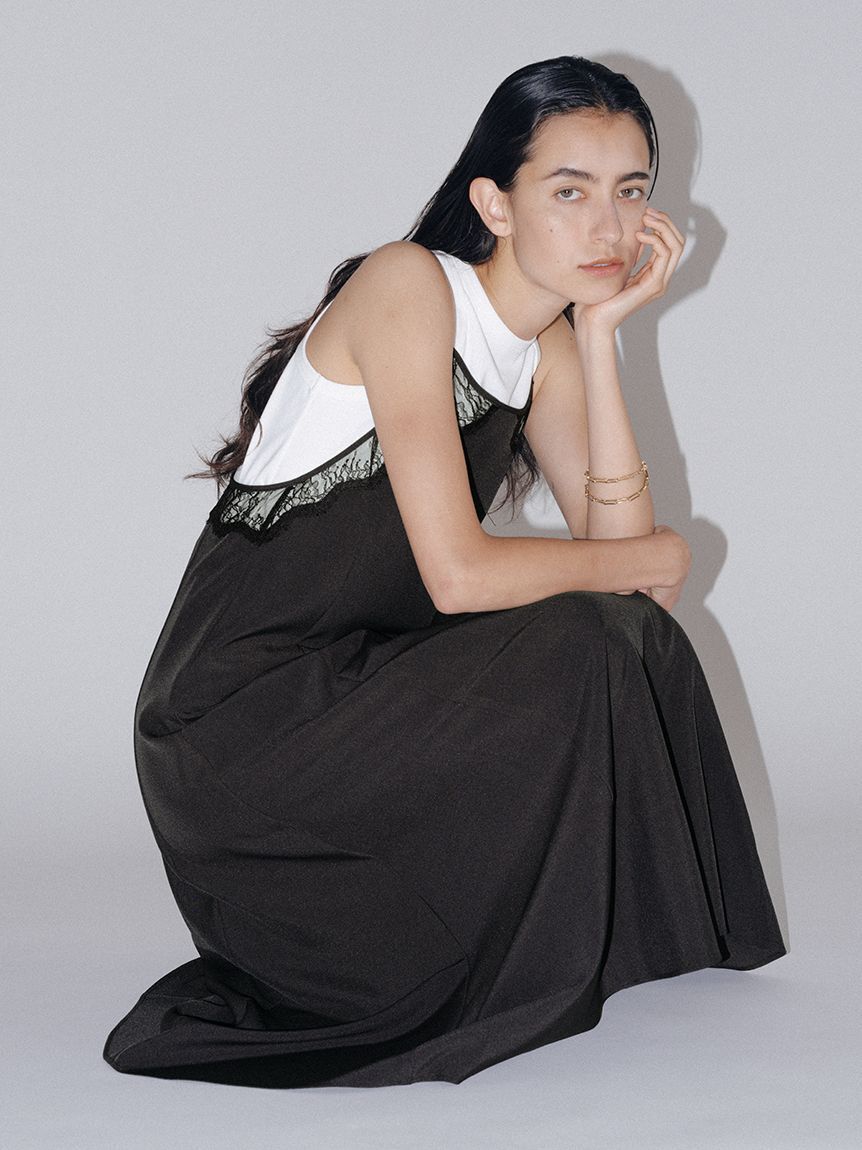 Mila Owen「アメスリタンク付きキャミナローワンピース」|ワンピース|