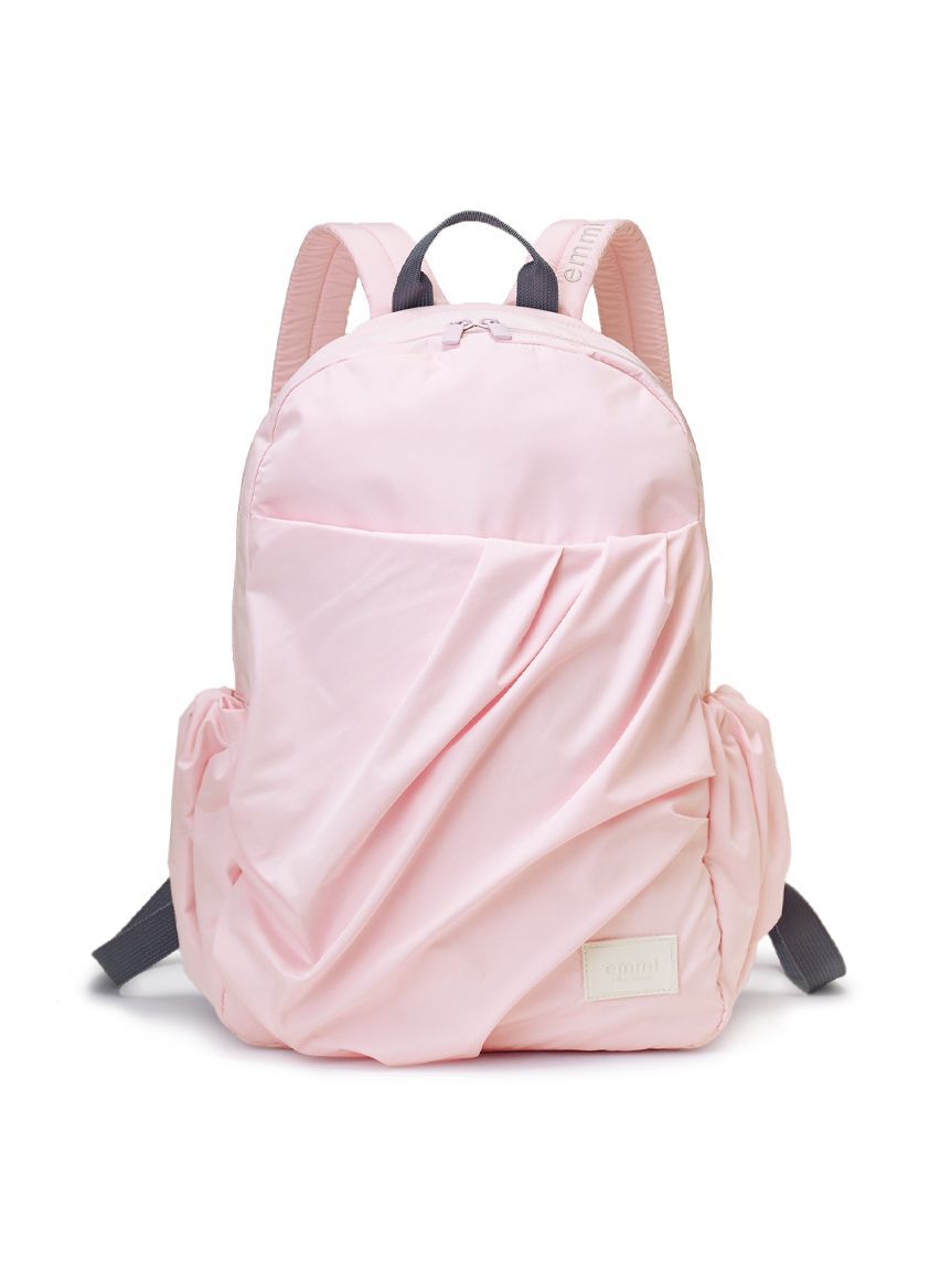 emmi atelier「eco 撥水ミニギャザーボディーバックパック」|リュック|