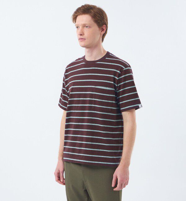 MACKINTOSH PHILOSOPHY「【WEEKENDER】クルーネックポケT レトロボーダー」|Tシャツ・カットソー|