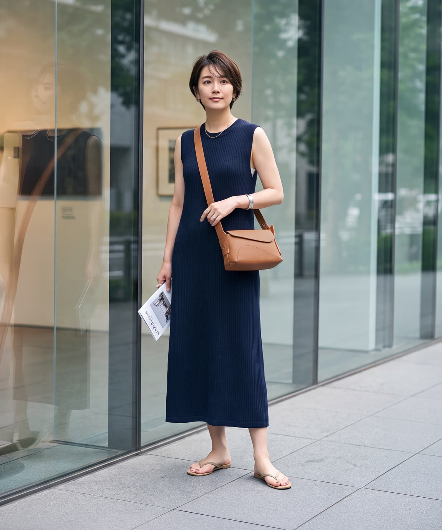 STYLE DELI「【DELI by】カーブフォルムの本革ミニショルダー」|ショルダー・メッセンジャー|