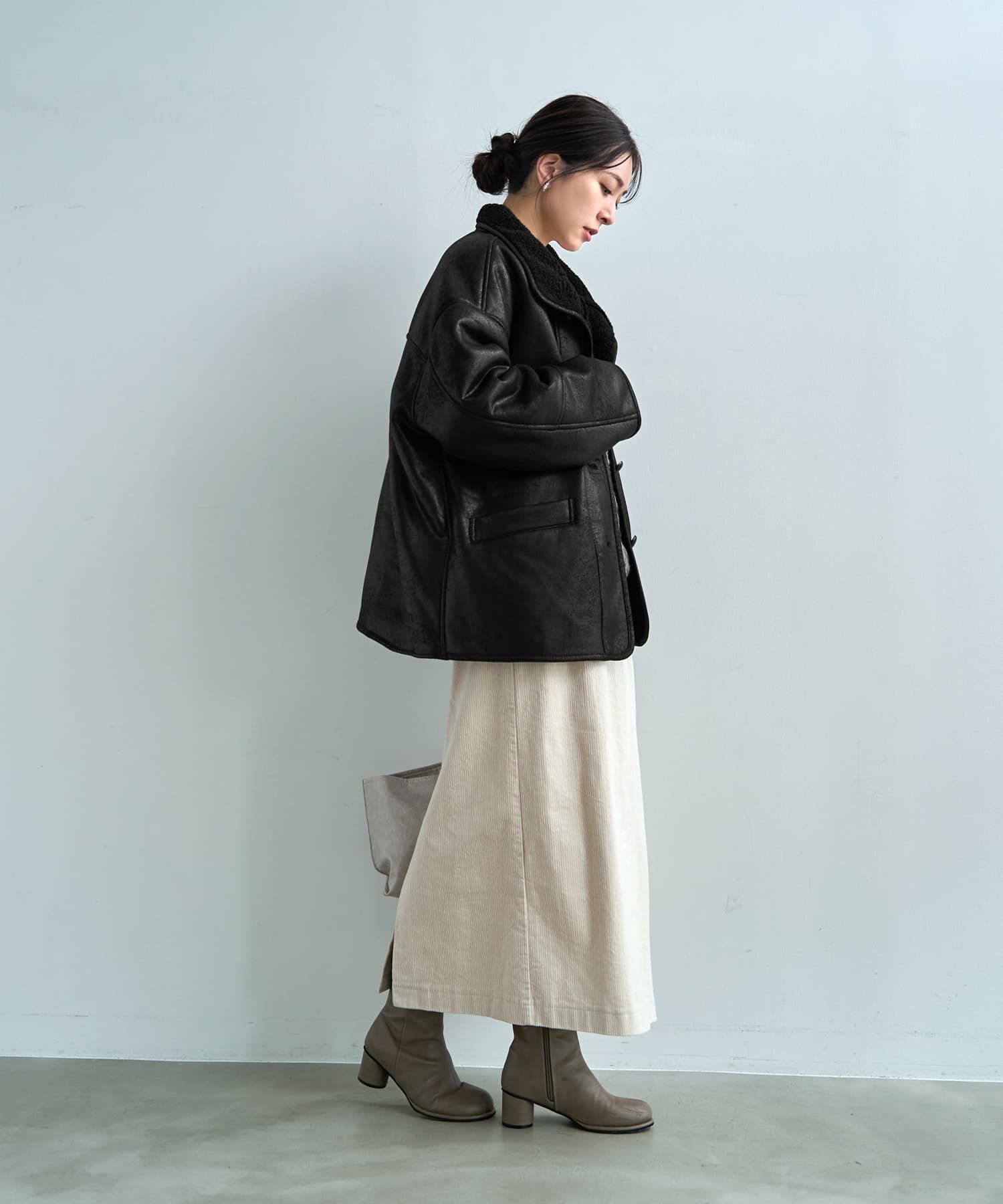 STYLE DELI「フェイクムートンオーバーコート」|その他|
