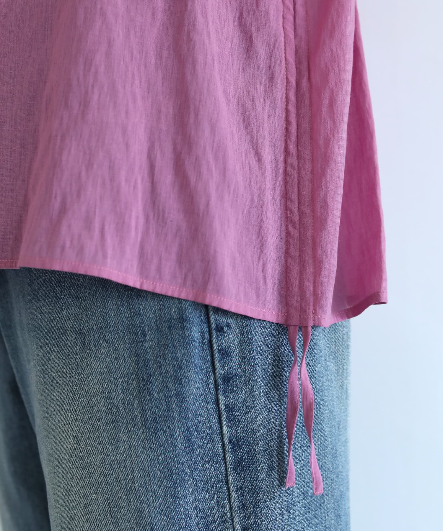 STYLE DELI「【selection】温度調節に便利なシアーシフォンブラウス」|シャツ・ブラウス|