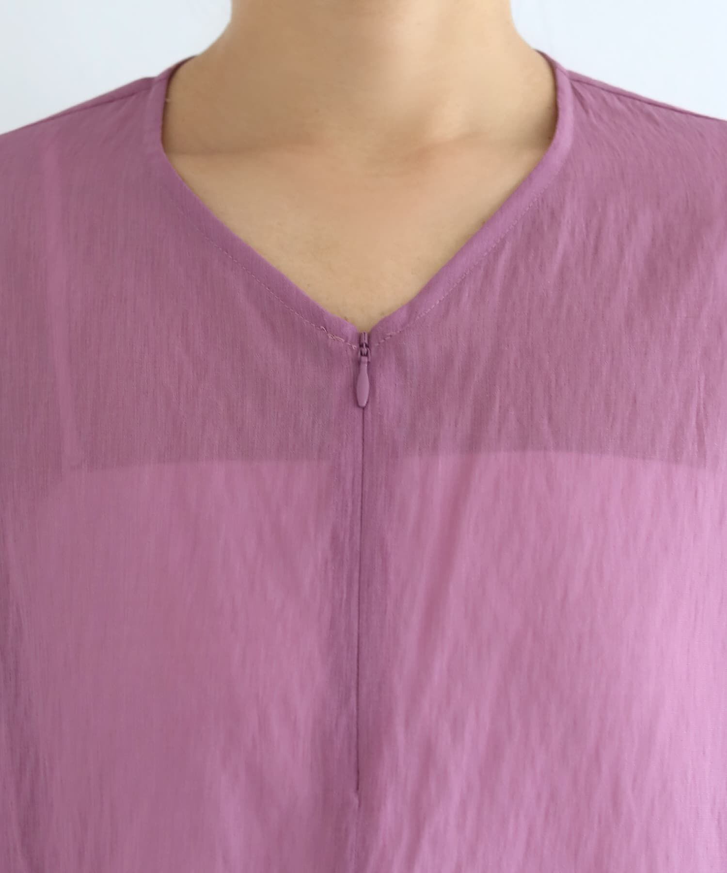 STYLE DELI「【selection】温度調節に便利なシアーシフォンブラウス」|シャツ・ブラウス|