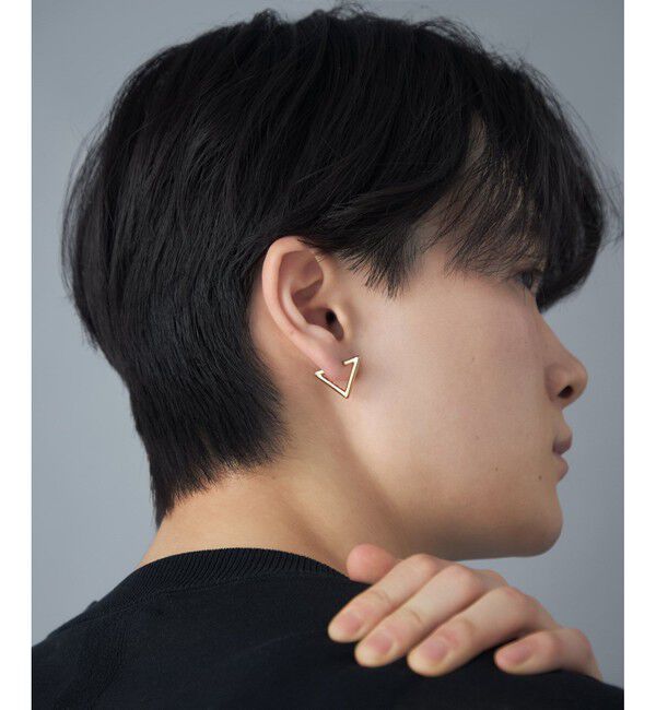 Jouete「[スナップピアス] トライアングル」|ピアス|