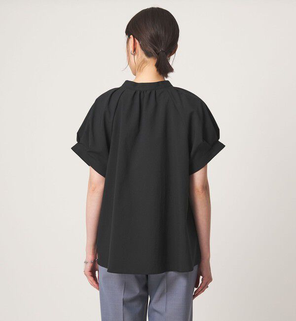 UNITED ARROWS green label relaxing「スタンドネック 2WAY ブラウス」|シャツ・ブラウス|