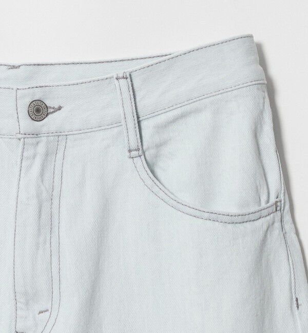 BEAUTY&YOUTH UNITED ARROWS「パッチワーク ワイド フレア デニムパンツ」|デニム|