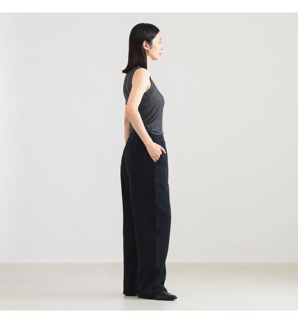 Demi-Luxe BEAMS 「AK+1 / レイヤード リブ タンクトップ」|Tシャツ・カットソー|