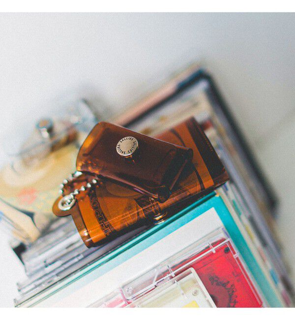 bPr BEAMS「SALLIES / Pocket Pal ミニマル ウォレット」|財布|BROWN