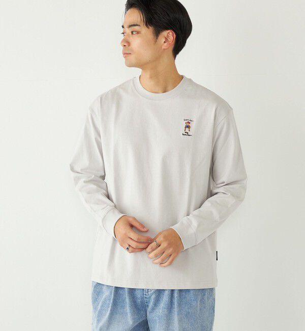 SHIPS Colors 「SHIPS Colors:TeddyBear(R) 1ポイント 刺繍 ロンT◇」|Tシャツ・カットソー|