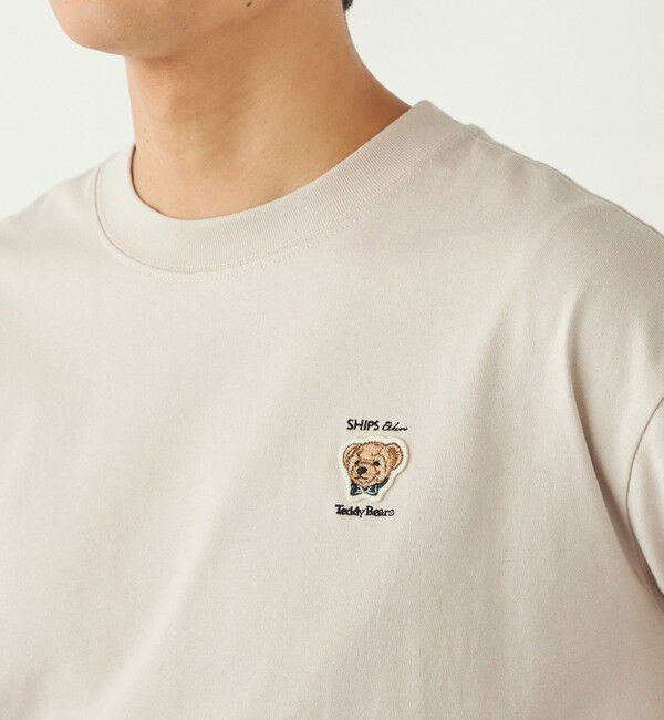 SHIPS Colors 「SHIPS Colors:TeddyBear(R) 1ポイント 刺繍 ロンT◇」|Tシャツ・カットソー|