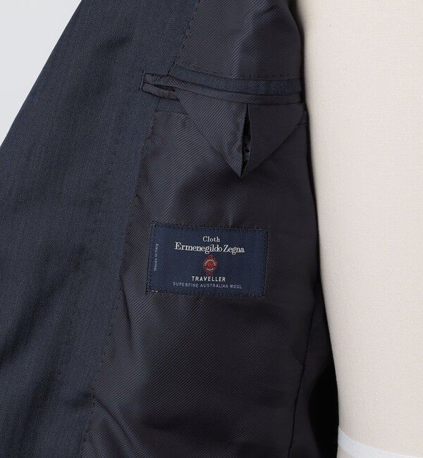 SHIPS「SHIPS: Ermenegild Zegna TRAVELLER ヘリンボーン スーツ」|スーツ|