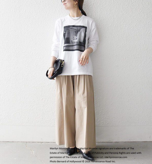 SHIPS any「GOOD ROCK SPEED:〈洗濯機可能〉MARILYN MONROE フォト プリント ロンTEE 26SS」|Tシャツ・カットソー|