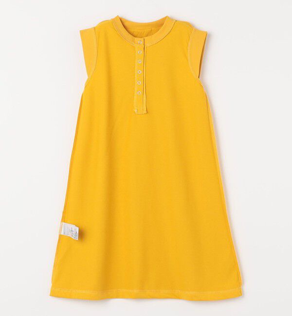 SHIPS any「SHIPS any: ヘンリーネック ノースリーブ Tシャツ ワンピース<KIDS>」|ワンピース|