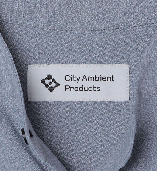 SHIPS「City Ambient Products: アムンゼン バンドカラー ロングスリーブシャツ」|シャツ・ブラウス|