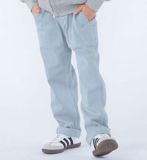 SHIPS KIDS「【SHIPS KIDS別注】Gramicci:110～160cm / ツイル ベイカー パンツ」|チノ|