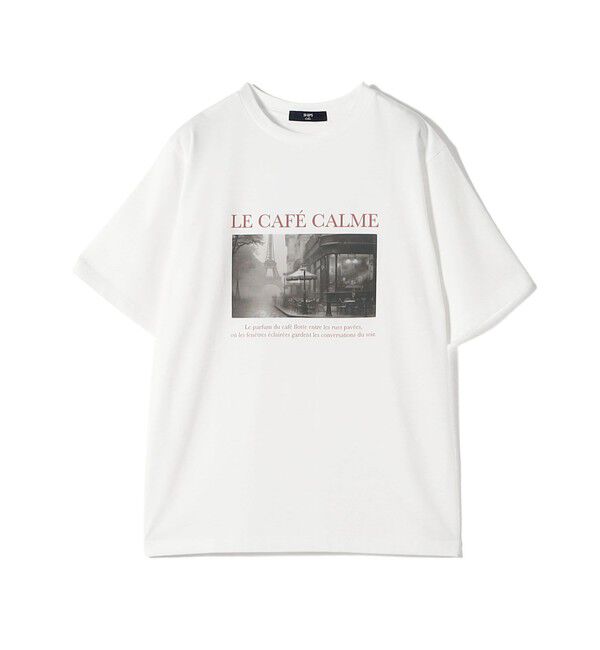SHIPS Colors 「《予約》SHIPS Colors:〈接触冷感・UVカット〉26AW PARIS フォト TEE◆」|Tシャツ・カットソー|