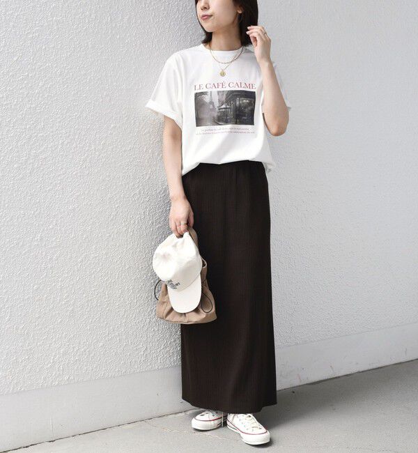 SHIPS Colors 「《予約》SHIPS Colors:〈接触冷感・UVカット〉26AW PARIS フォト TEE◆」|Tシャツ・カットソー|