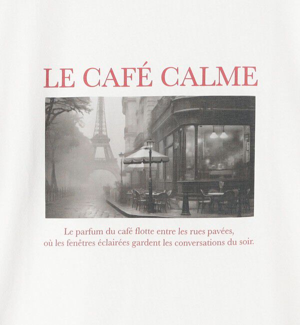 SHIPS Colors 「《予約》SHIPS Colors:〈接触冷感・UVカット〉26AW PARIS フォト TEE◆」|Tシャツ・カットソー|
