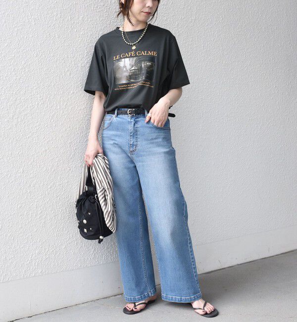 SHIPS Colors 「《予約》SHIPS Colors:〈接触冷感・UVカット〉26AW PARIS フォト TEE◆」|Tシャツ・カットソー|
