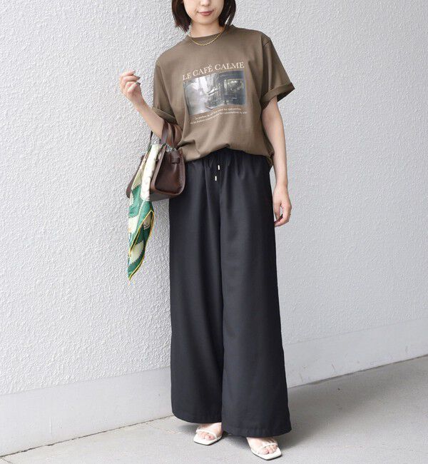 SHIPS Colors 「《予約》SHIPS Colors:〈接触冷感・UVカット〉26AW PARIS フォト TEE◆」|Tシャツ・カットソー|