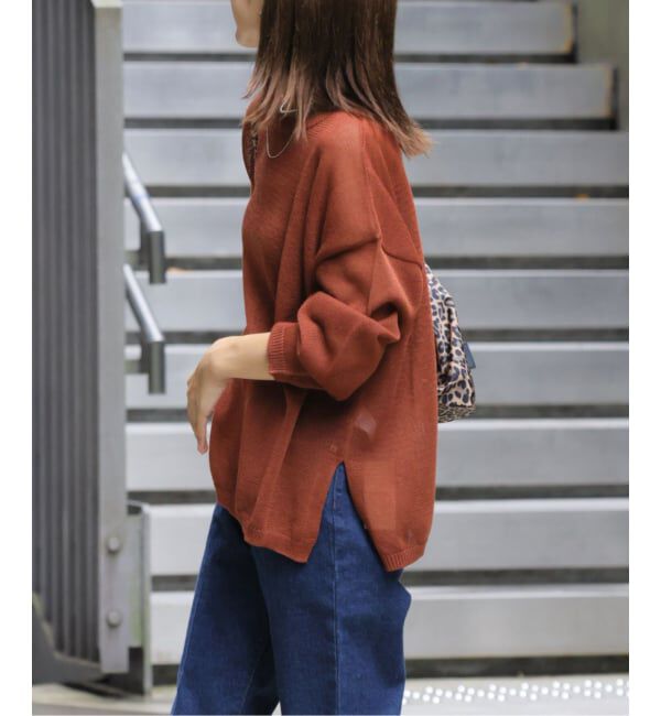 OUTDOOR PRODUCTS Usual Things「≪予約≫ルーズニットプルオーバー」|ニット・セーター|