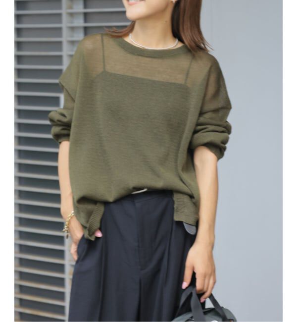 OUTDOOR PRODUCTS Usual Things「≪予約≫ルーズニットプルオーバー」|ニット・セーター|