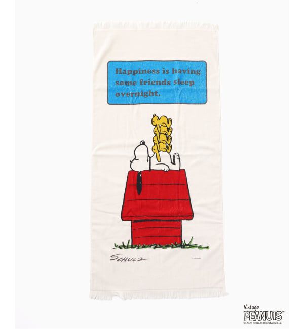 journal standard Furniture「【PEANUTS&times;JOURNAL STANDARD FURNITURE】BATH TOWEL　バスタオル」|タオル|