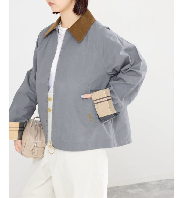 IENA「Barbour/バブアー CATLIN CASUAL JK ジャケット LCA0392GN31/GY5」|その他|