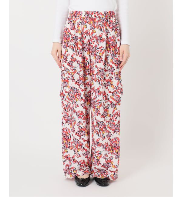IENA「《一部店舗限定》Maison IENA フローラルカーゴパンツ」|カーゴ|