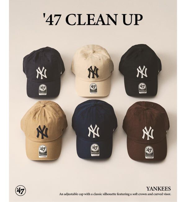 417 EDIFICE「47 CLEAN UP YANKEES」|キャップ・キャスケット|