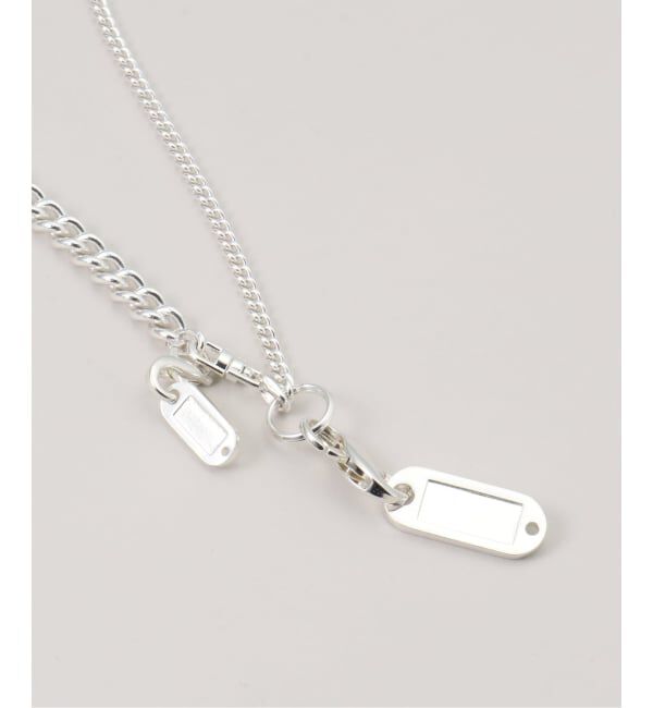 JOURNAL STANDARD「【Soierie/ソワリー】 Key motif tag necklace」|ネックレス|