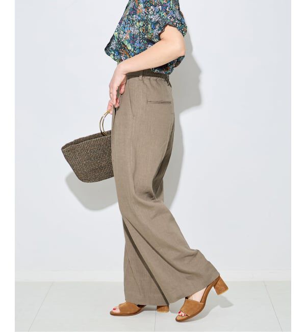 journal standard L'essage「LINEN 2タックパンツ」|その他|