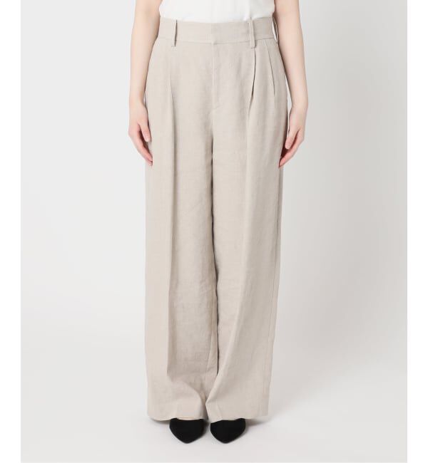 journal standard L'essage「LINEN 2タックパンツ」|その他|