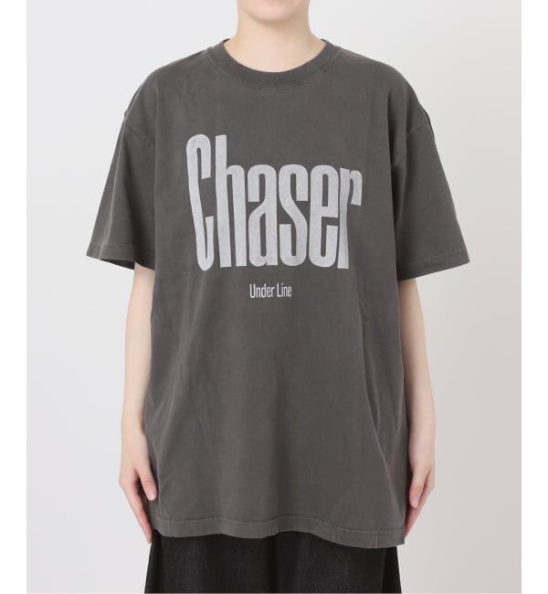 journal standard L'essage「《追加》【Chaser~】ピグメントTシャツ」|Tシャツ・カットソー|