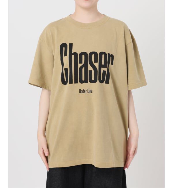 journal standard L'essage「《追加》【Chaser~】ピグメントTシャツ」|Tシャツ・カットソー|