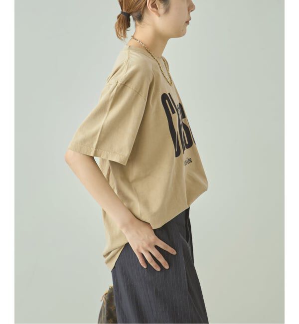 journal standard L'essage「《追加》【Chaser~】ピグメントTシャツ」|Tシャツ・カットソー|