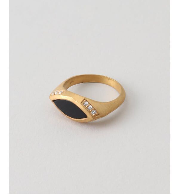 journal standard L'essage「KUI/クイ RING-オニキス リング」|リング|
