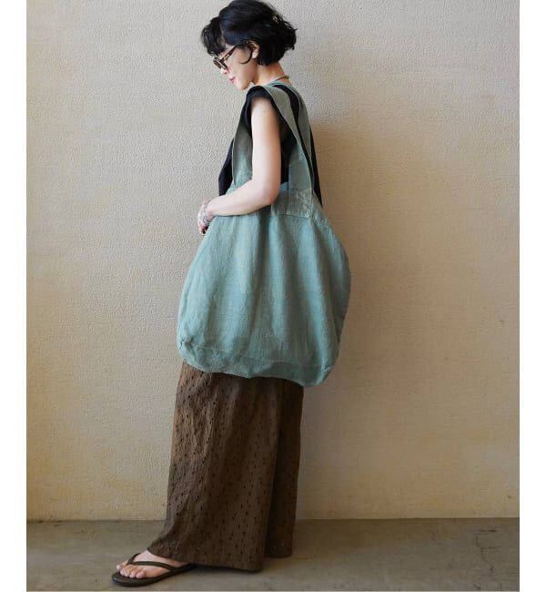 journal standard luxe「【CHARVET EDITIONS】 LINEN TOTE」|トートバッグ|