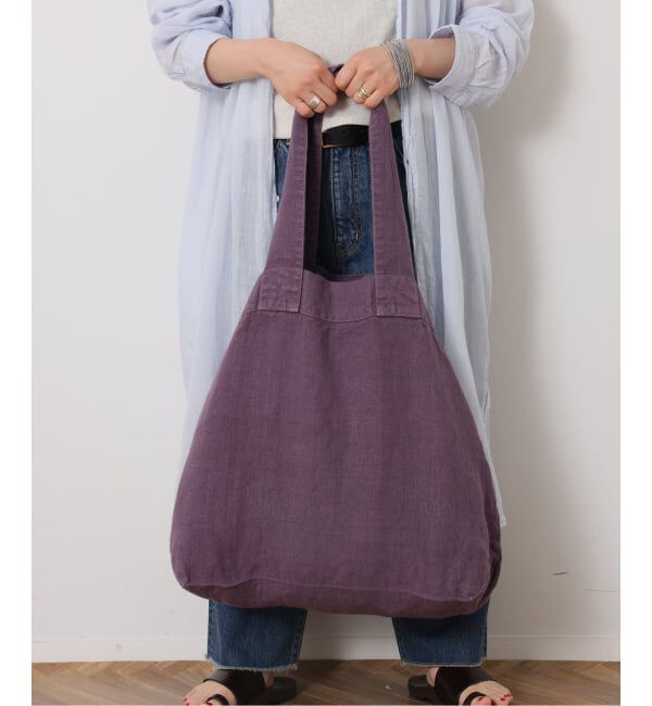 journal standard luxe「【CHARVET EDITIONS】 LINEN TOTE」|トートバッグ|