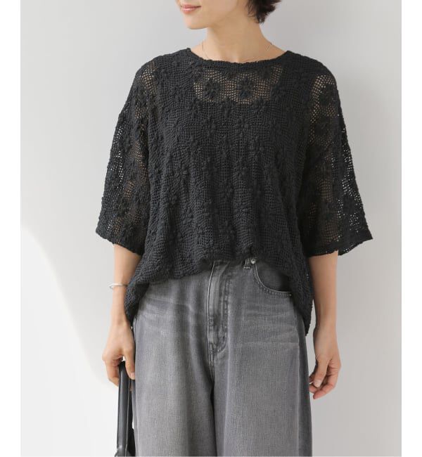 JOURNAL STANDARD relume「《予約》シャーリングメッシュレースプルオーバー」|Tシャツ・カットソー|