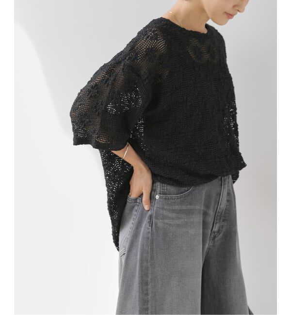 JOURNAL STANDARD relume「《予約》シャーリングメッシュレースプルオーバー」|Tシャツ・カットソー|