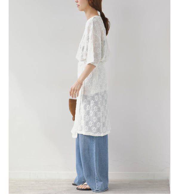 JOURNAL STANDARD relume「《予約》シャーリングメッシュレースプルオーバー」|Tシャツ・カットソー|