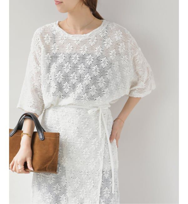 JOURNAL STANDARD relume「《予約》シャーリングメッシュレースプルオーバー」|Tシャツ・カットソー|