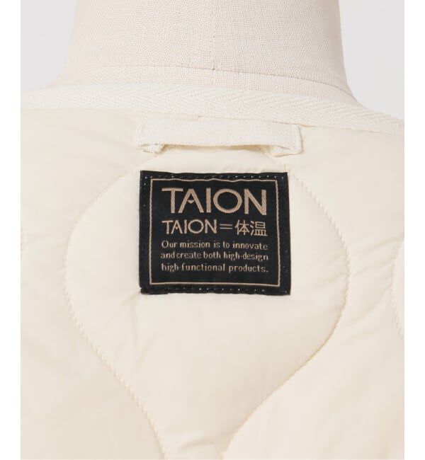 Spick and Span「TAION / タイオン *Spick別注キルティングブルゾン」|ダウン|