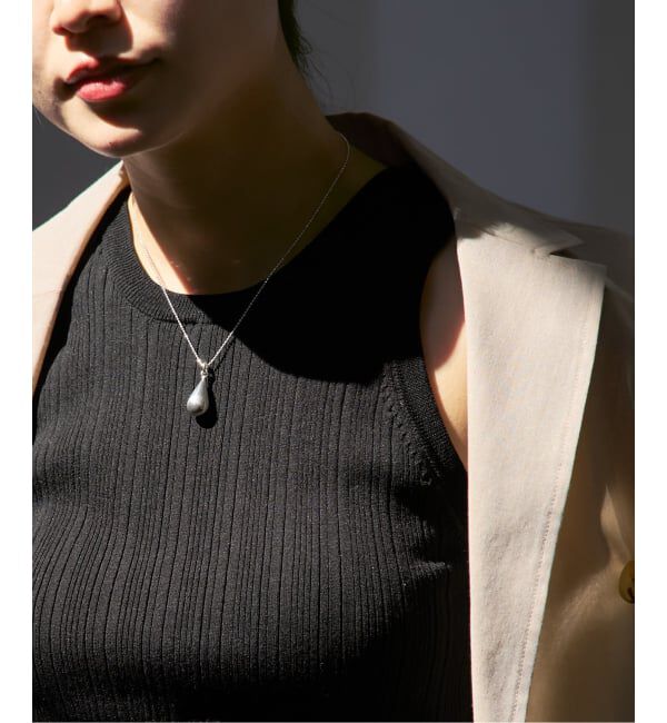 NOBLE「《NOBLE別注》【洗える】ADAWAS/アダワズ RANDOM RIB TANK TOP」|タンクトップ|