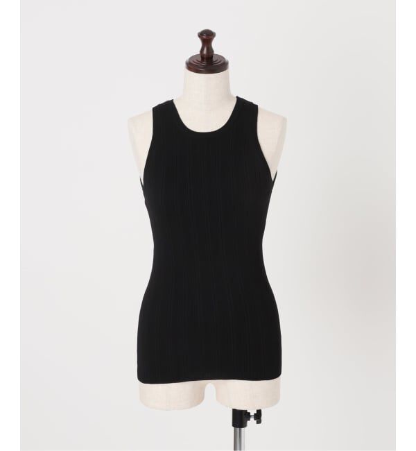 NOBLE「《NOBLE別注》【洗える】ADAWAS/アダワズ RANDOM RIB TANK TOP」|タンクトップ|